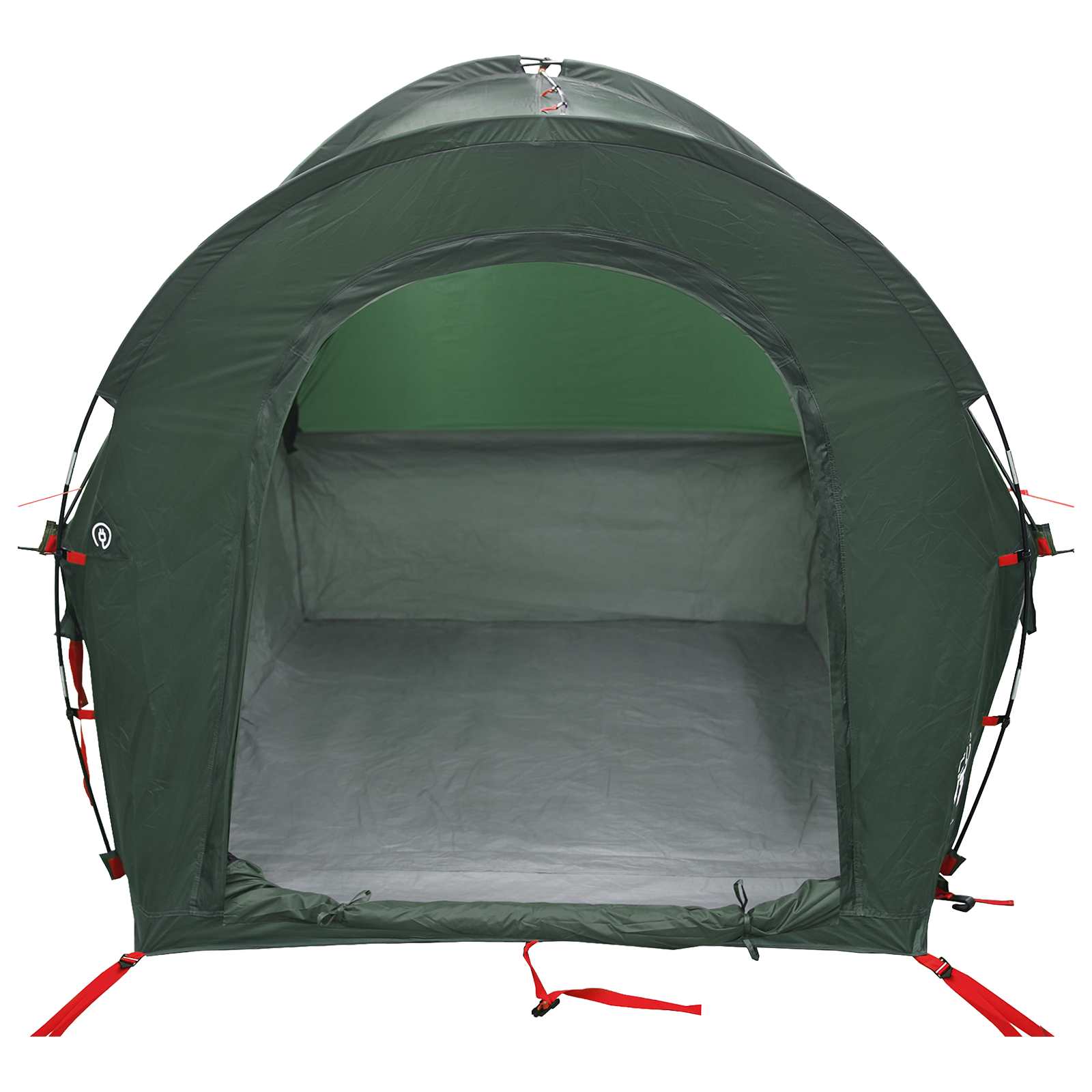 Autozelt Olivegrün 200 x 170 x 170 cm Polyester und Stahl