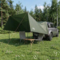 Autozelt Olivegrün 308 x 215 x 220 cm Polyester und Stahl