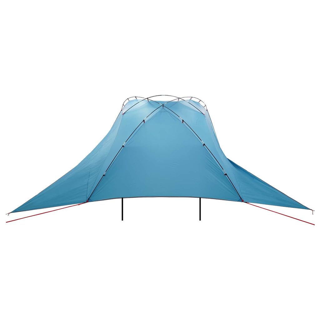 Autozelt mit Dach Blau 350 x 250 cm Polyester und Stahl