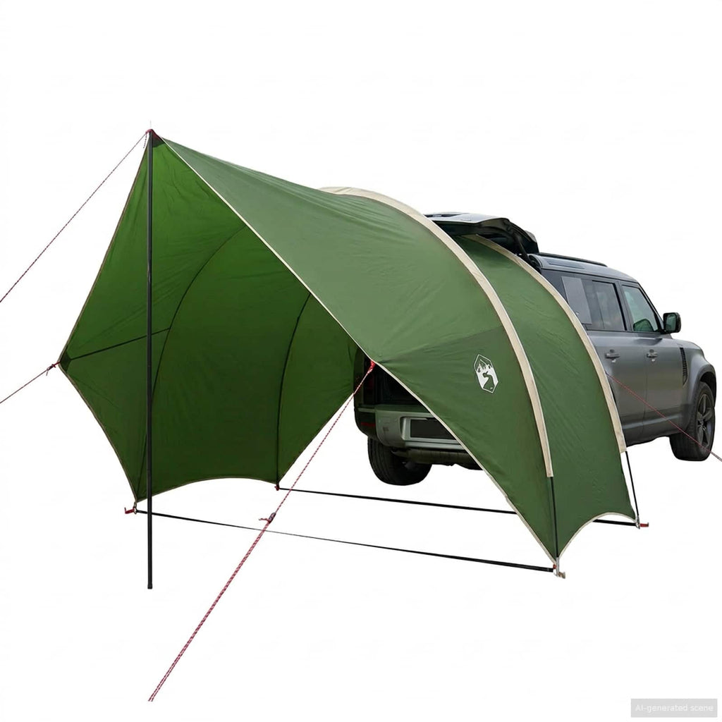 Heck-Awnings wasserfest Grün 405 x 280 x 220 cm
