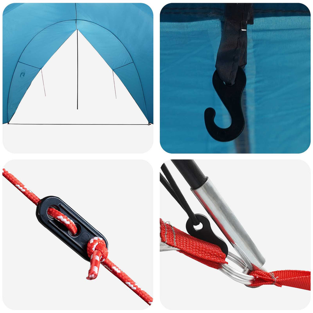 Heck-Awnings wasserfest Blau 405 x 280 x 220 cm
