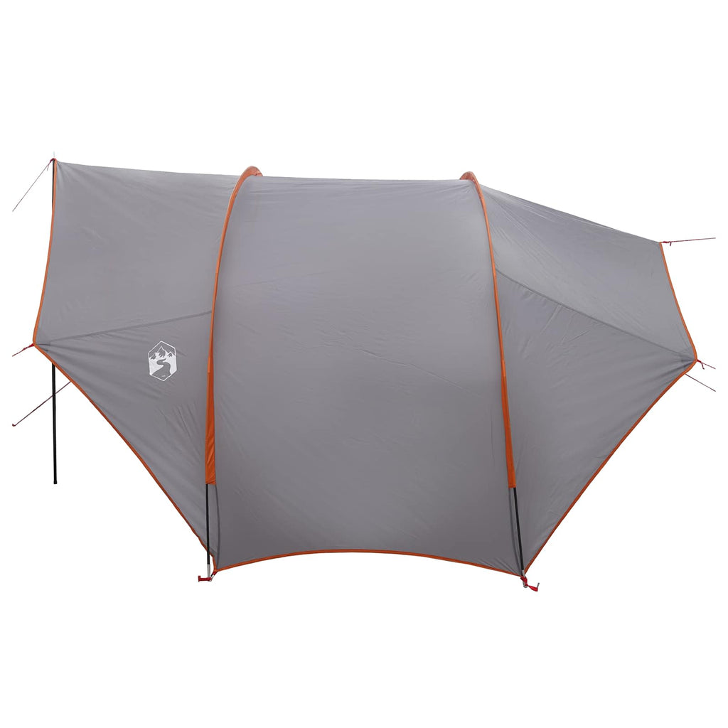 Heck-Awnings wasserfest Grau und Orange 405 x 280 x 220 cm