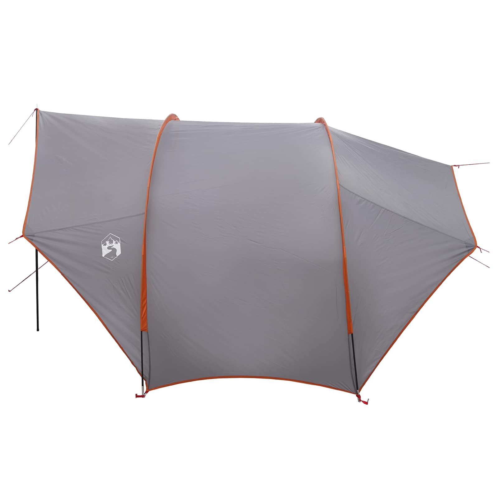 Heck-Awnings wasserfest Grau und Orange 405 x 280 x 220 cm