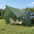 Heck-Awnings wasserfest Olivegrün 405 x 280 x 220 cm
