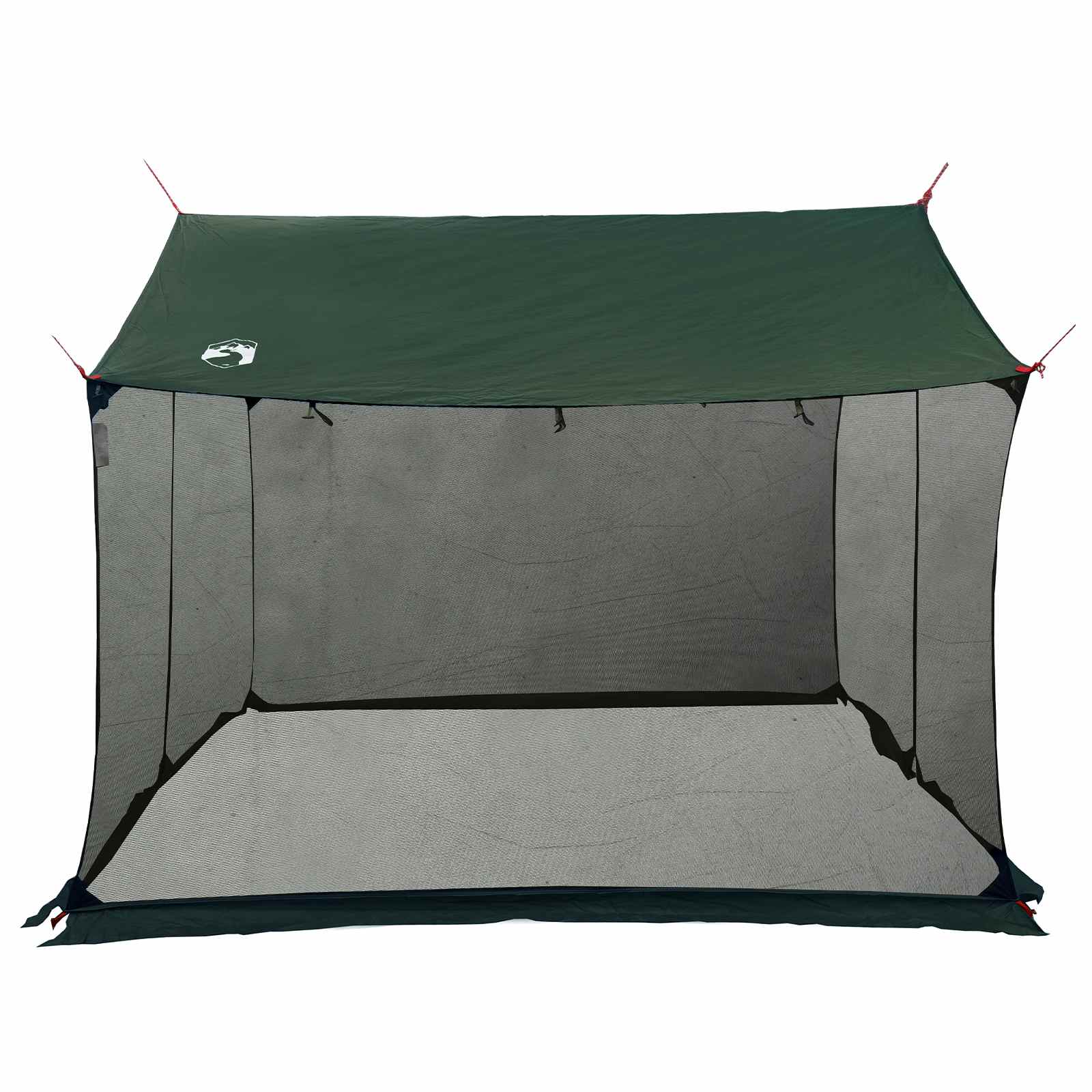 Camping-Tarp mit Netzwänden Olivegrün 340 x 260 x 220 cm