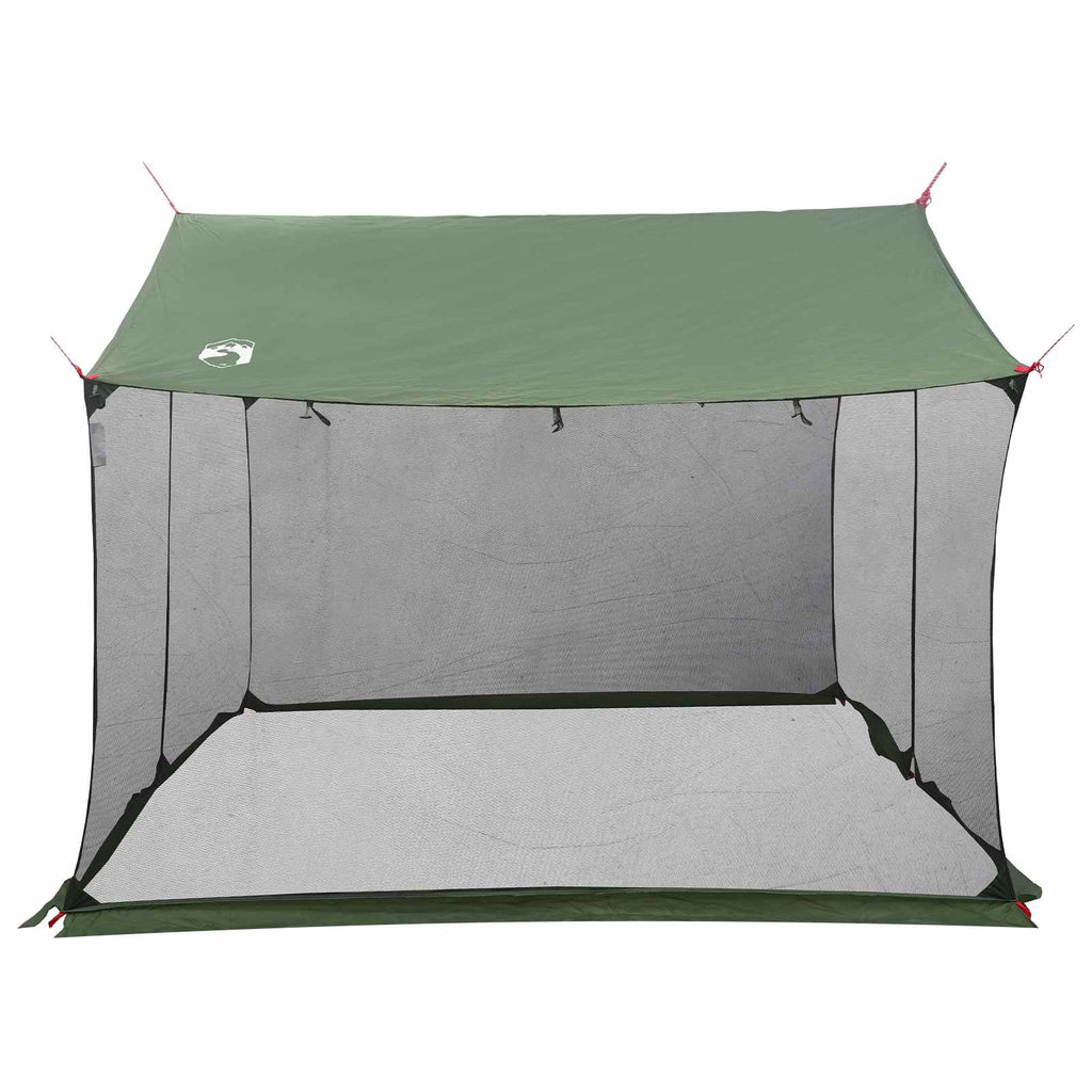 Camping-Tarp mit Netzwänden Grün 270 x 210 x 210 cm