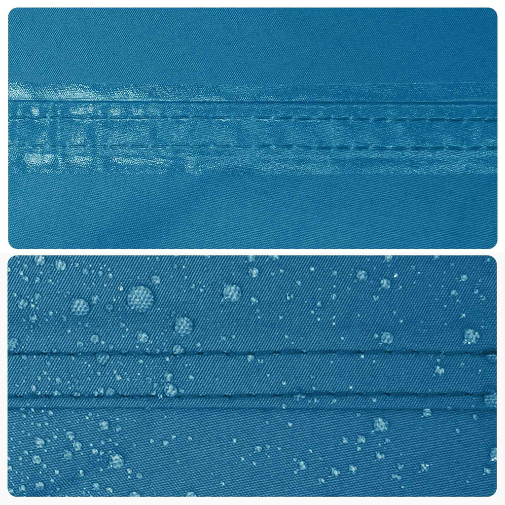 Camping-Tarp mit Netzwänden Blau 270 x 210 x 210 cm