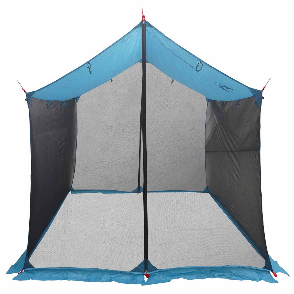 Camping-Tarp mit Netzwänden Blau 270 x 210 x 210 cm