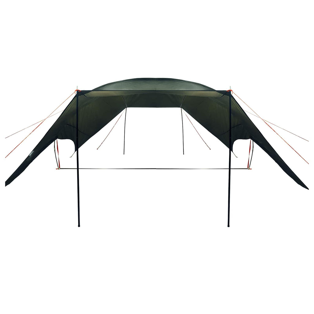 Camping Tarp Wasserfest Olivegrün 695 x 580 x 200 cm