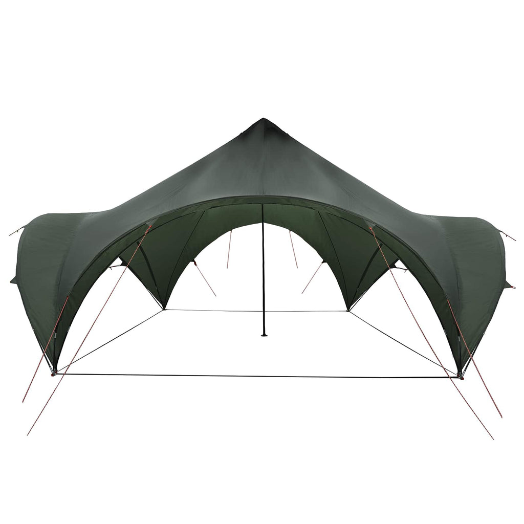 Party-Zelt Armeegrün 500 x 500 x 350 cm Polyester und Stahl