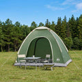Campingzelt mit Dach mit Luftentlüftung Grün 190 x 140 x 105 cm