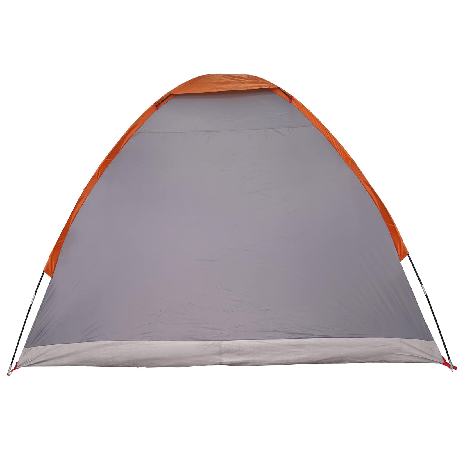 Campingzelt mit Dach Grau und Orange 190 x 140 x 105 cm