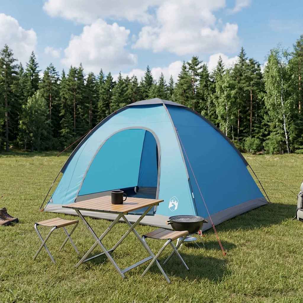 Campingzelt mit Dach mit Luftentlüftung Blau 275 x 215 x 125 cm