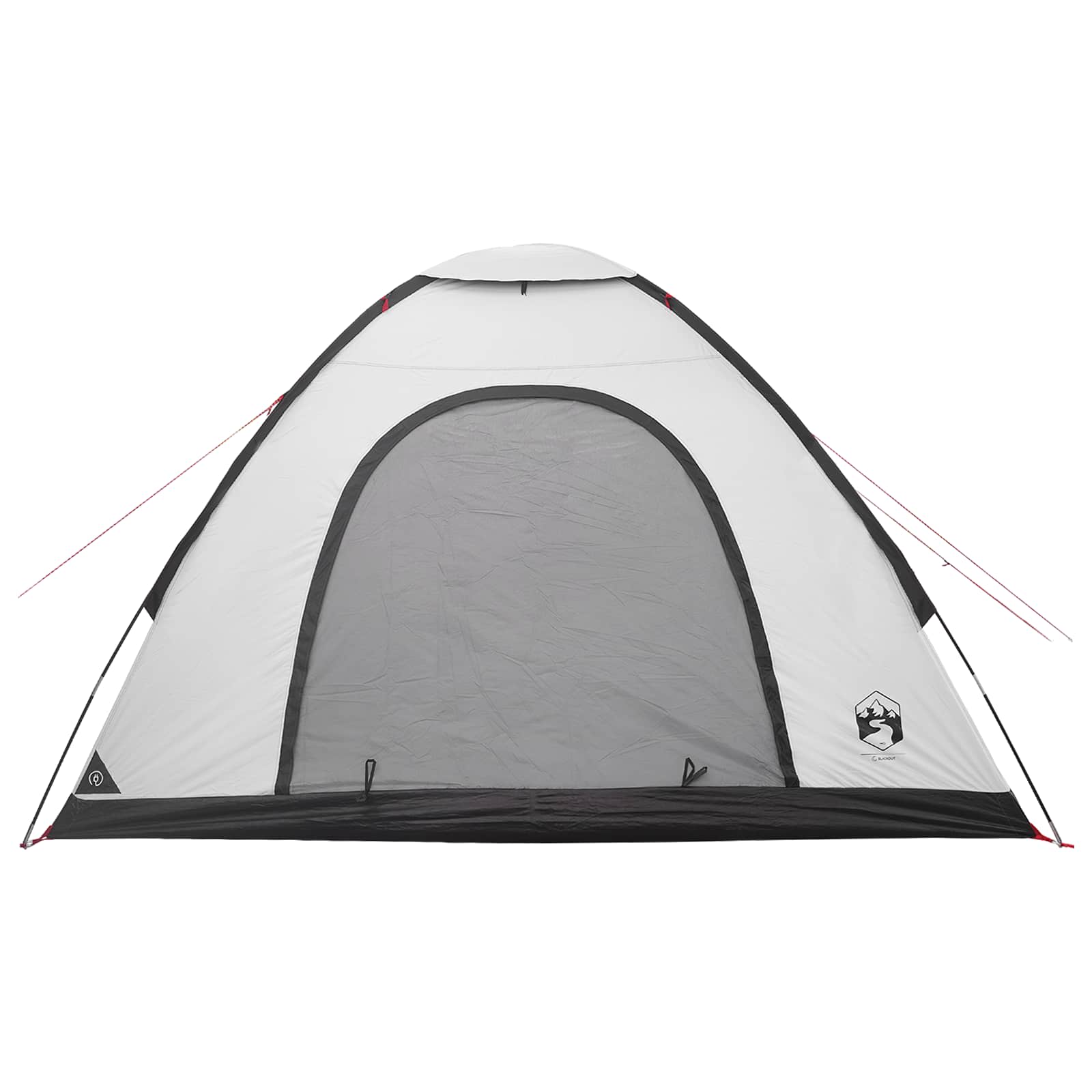 Campingzelt mit Dach Weiß Blackout 275 x 215 x 125 cm