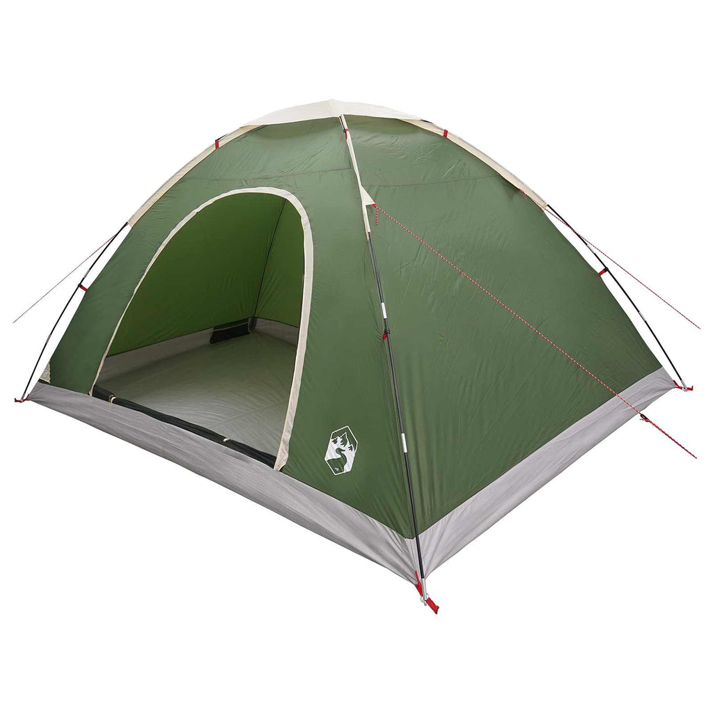 Campingzelt mit Dach mit Luftentlüftung Grün 335 x 275 x 180 cm