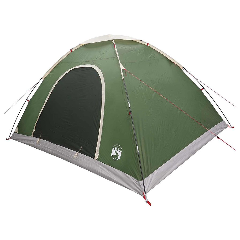 Campingzelt mit Dach mit Luftentlüftung Grün 335 x 275 x 180 cm