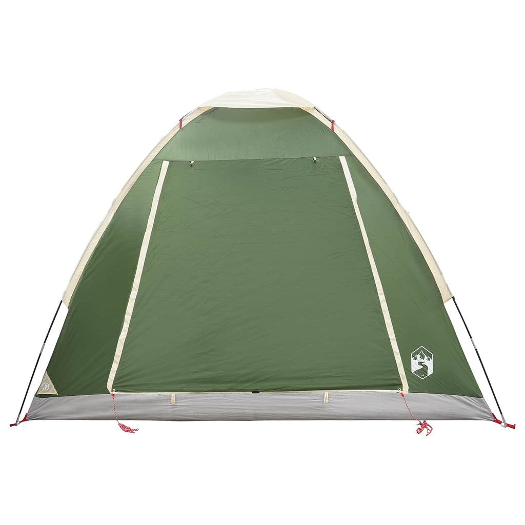 Campingzelt mit Dach Grün 2-Personen Polyester und Stahl