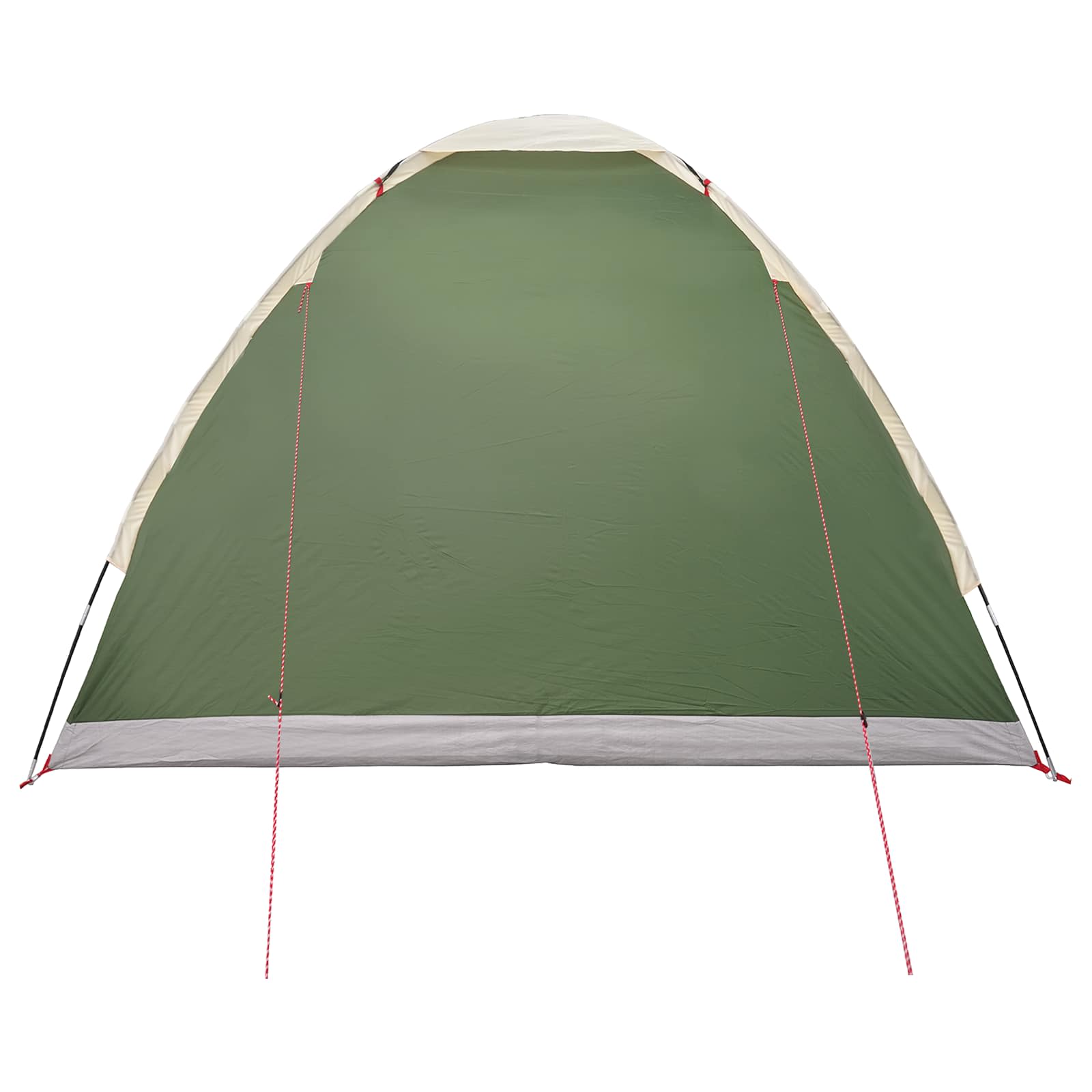 Campingzelt mit Dach Grün 4-Personen Polyester und Stahl