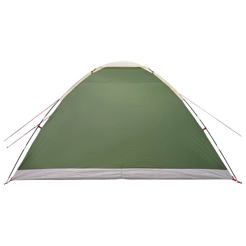 Campingzelt mit Dach Grün 6-Personen Polyester und Stahl