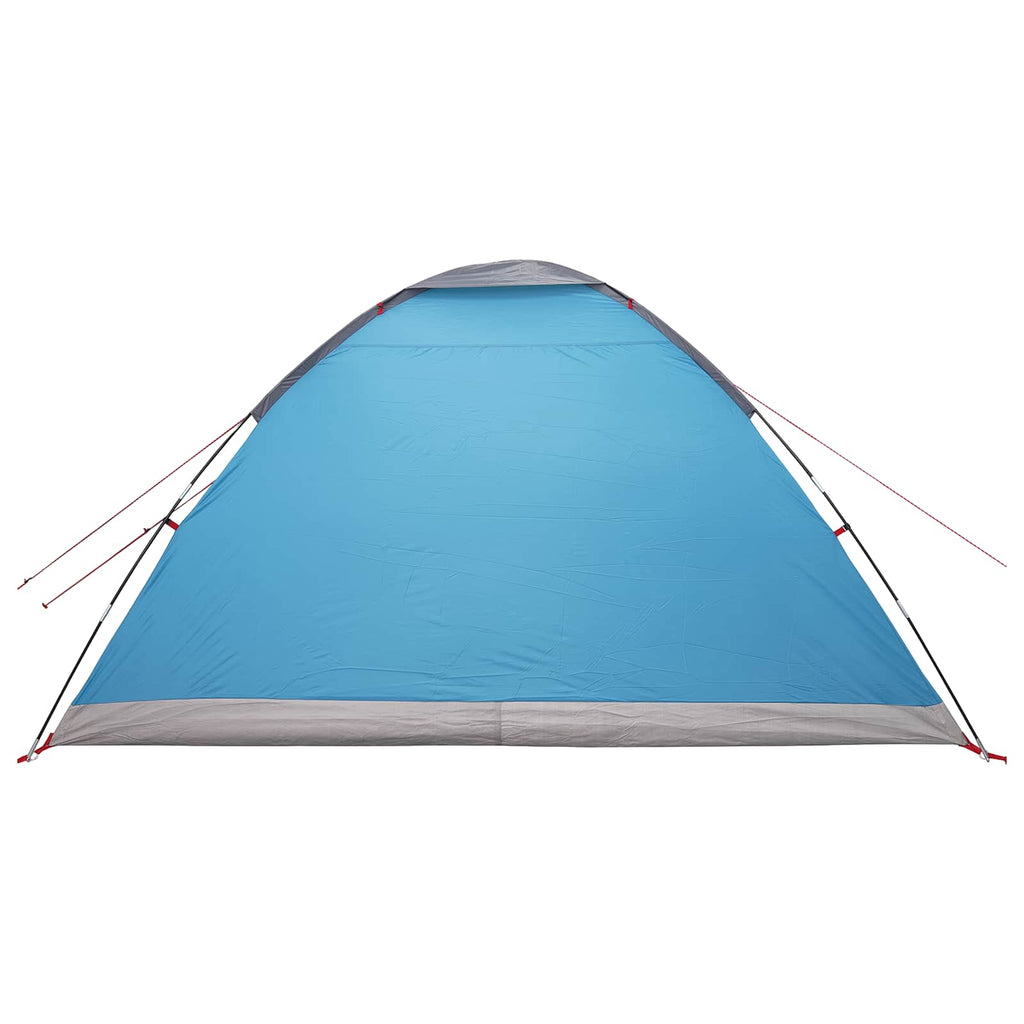 Campingzelt mit Dach Blau 6-Personen Polyester und Stahl