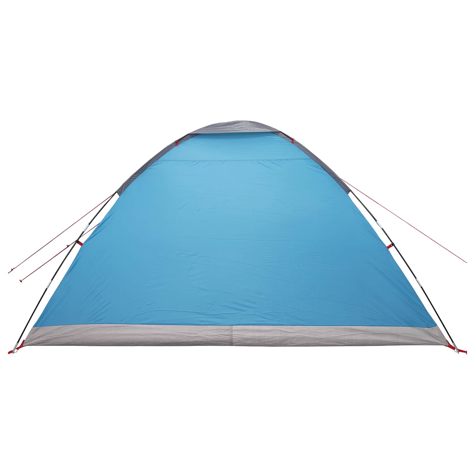Campingzelt mit Dach Blau 6-Personen Polyester und Stahl