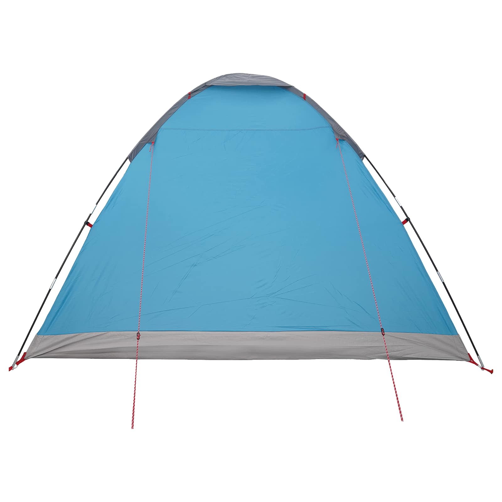 Campingzelt mit Dach Blau 6-Personen Polyester und Stahl
