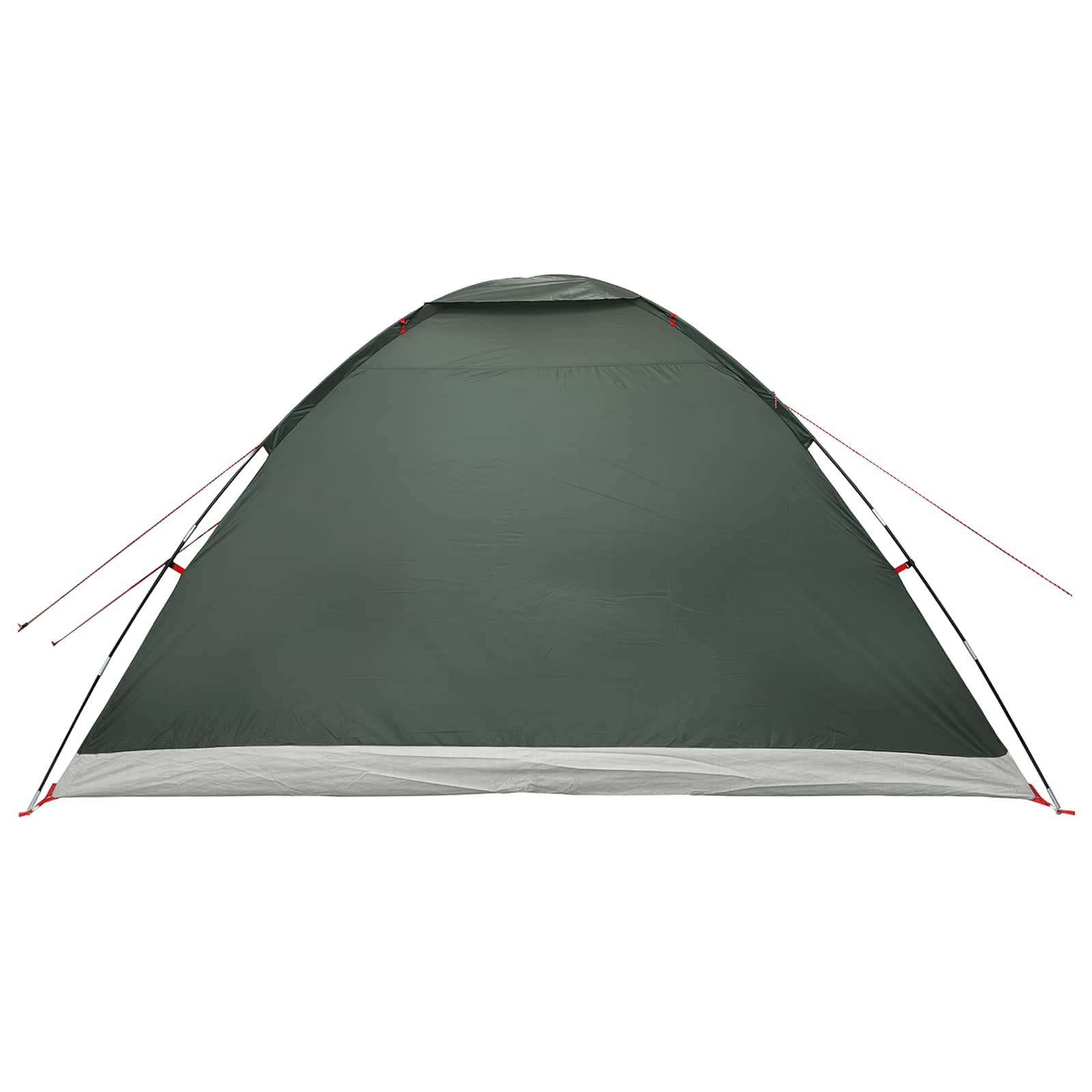 Campingzelt Olivegrün 335 x 275 x 180 cm Polyester und Stahl