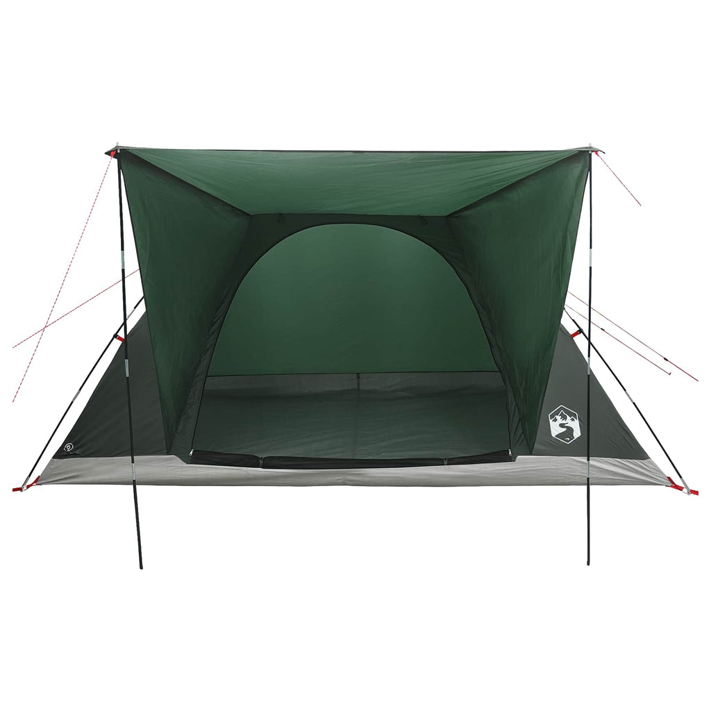 Campingzelt Olivegrün 335 x 275 x 180 cm Polyester und Stahl