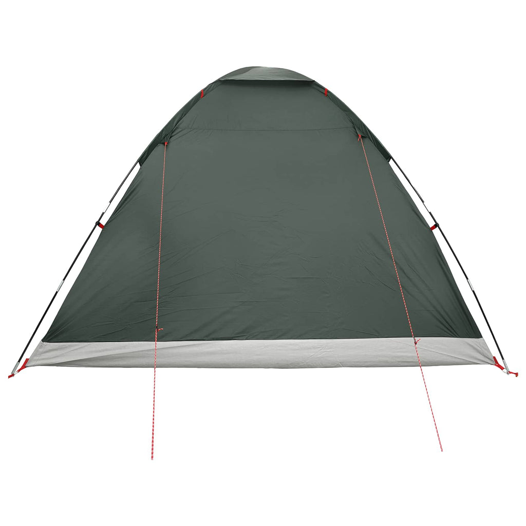 Campingzelt Olivegrün 335 x 275 x 180 cm Polyester und Stahl