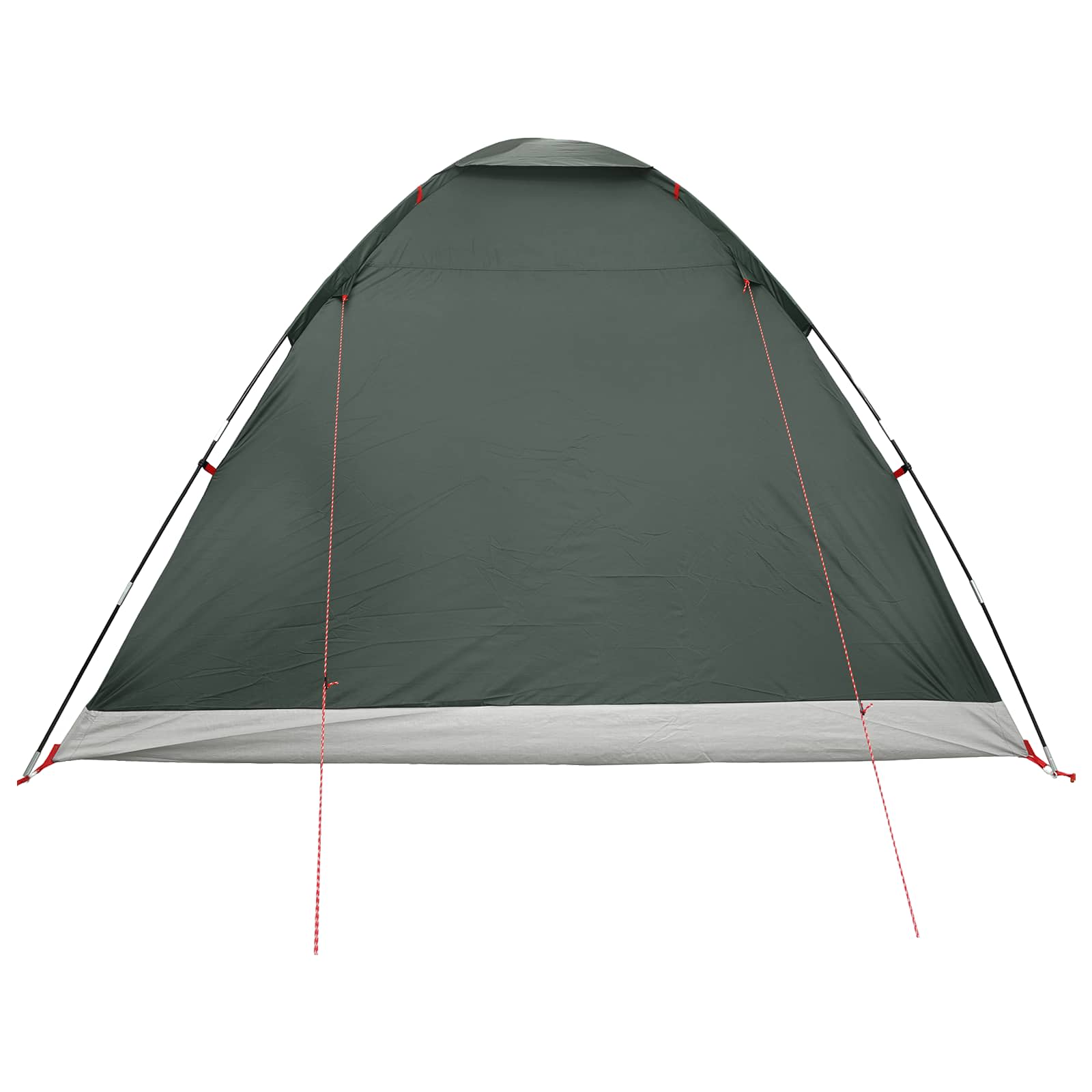 Campingzelt Olivegrün 335 x 275 x 180 cm Polyester und Stahl