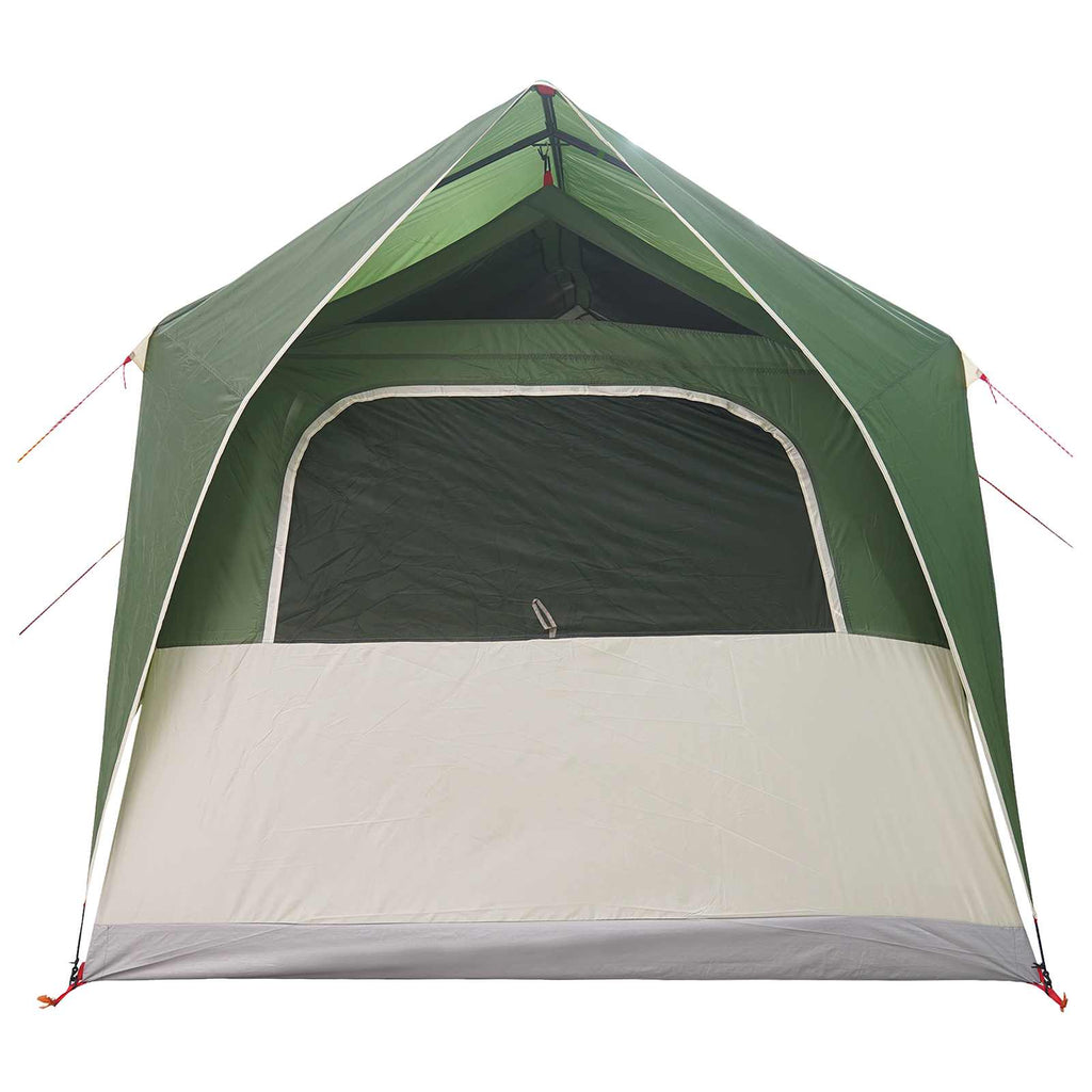 Tunnelzelt mit Dach Grün 8-Personen Polyester und Stahl