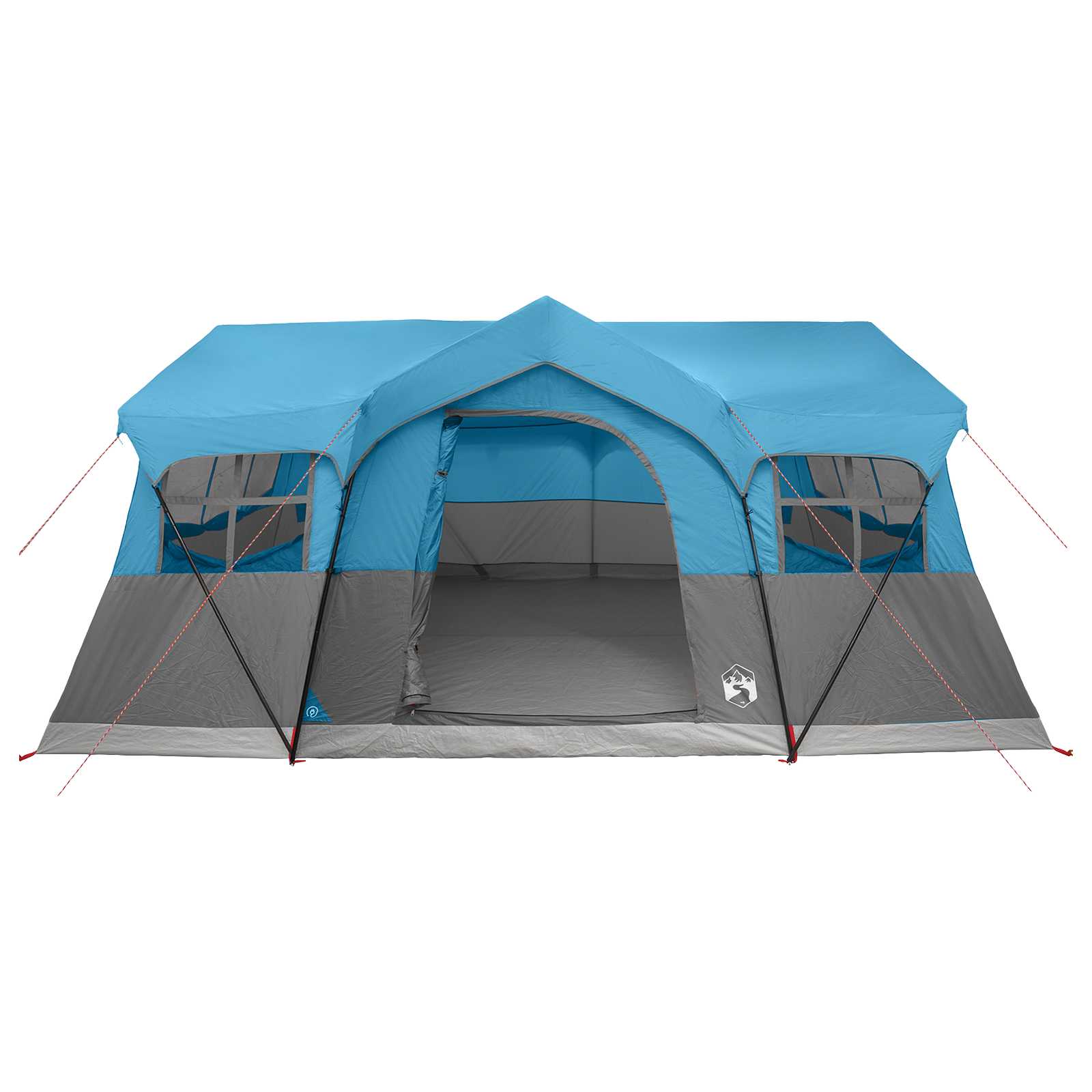 Familienzelt Blau 487 x 340 x 216 cm Polyester und Stahl