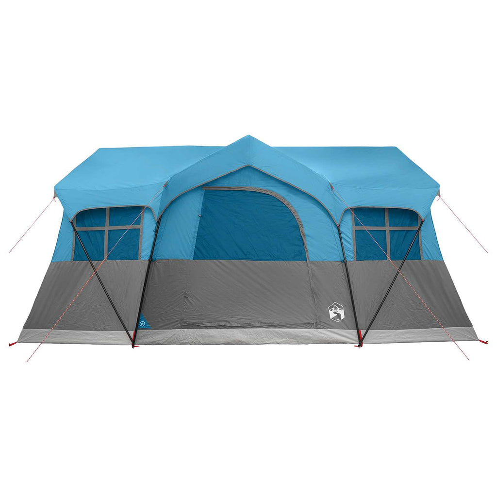 Familienzelt Blau 487 x 340 x 216 cm Polyester und Stahl