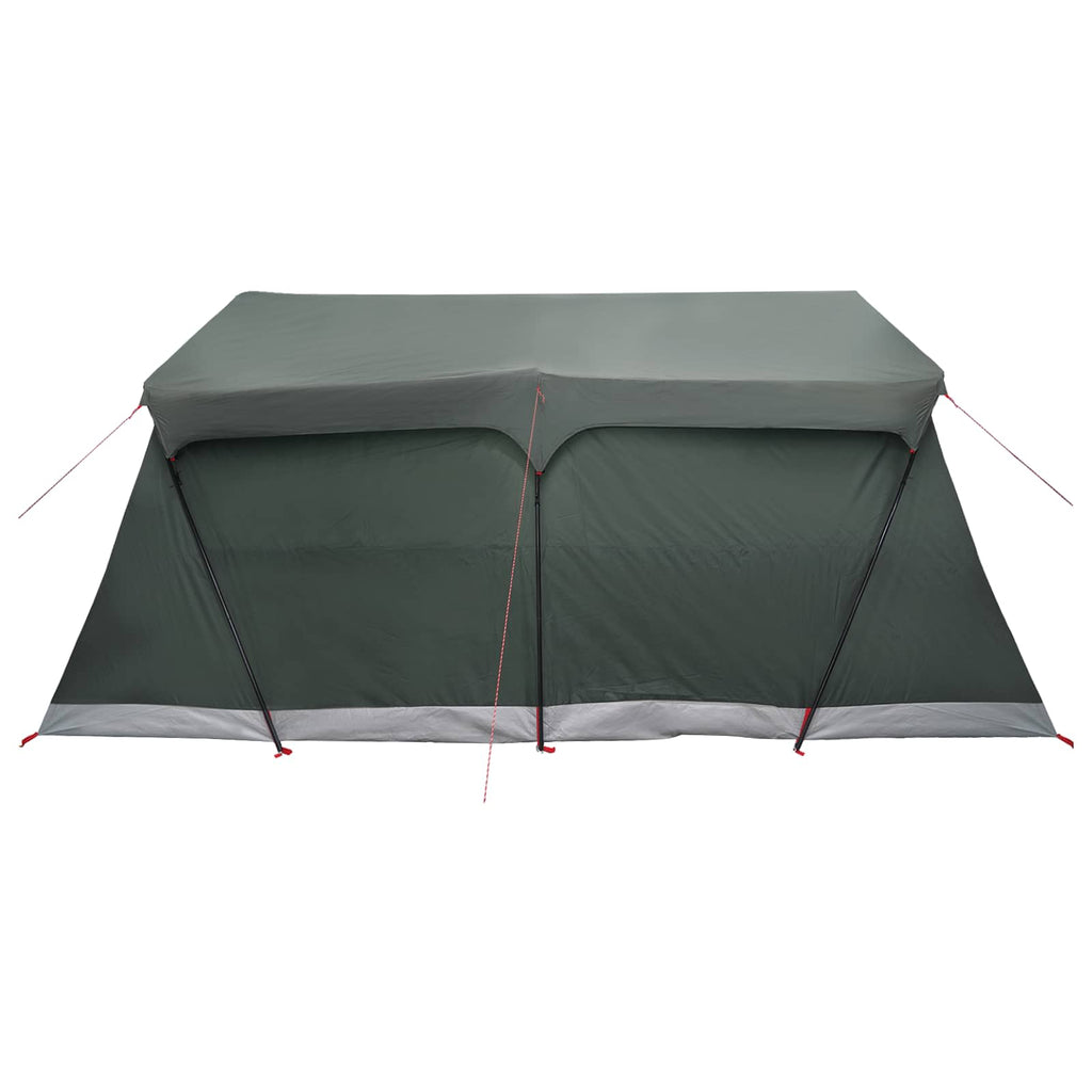 Familienzelt Olivegrün 487 x 340 x 216 cm Polyester und Stahl
