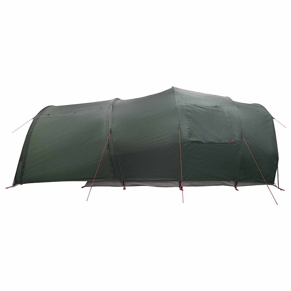 Tunnelzelt Olivegrün 370 x 275 x 210 cm Polyester und Stahl