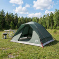 Sofort Zelt Olivegrün 305 x 215 x 140 cm Polyester und Stahl