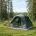 Sofort Zelt Olivegrün 305 x 275 x 190 cm Polyester und Stahl