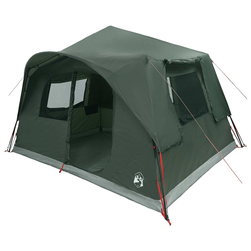 Sofort Zelt Olivegrün 365 x 380 x 200 cm Polyester und Stahl