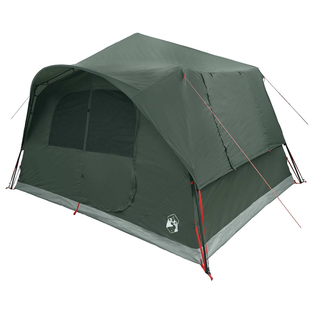 Sofort Zelt Olivegrün 365 x 380 x 200 cm Polyester und Stahl