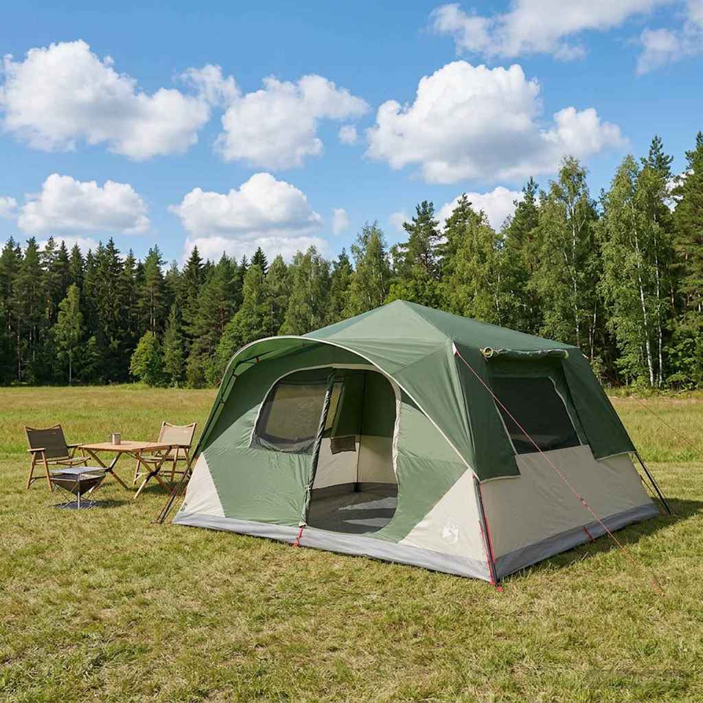 Sofort Zelt Grün 365 x 280 x 200 cm Polyester und Stahl