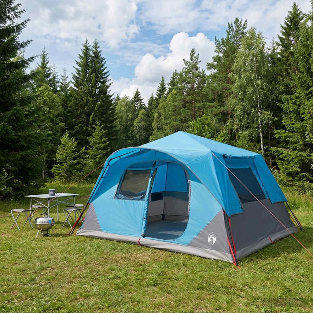 Sofort Zelt Blau 365 x 280 x 200 cm Polyester und Stahl