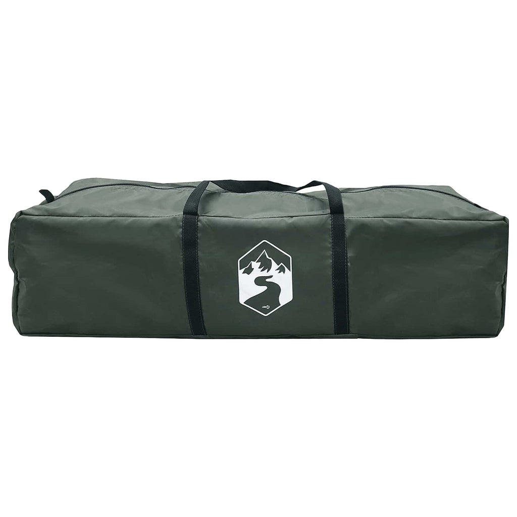 Sofort Zelt Olivegrün 365 x 280 x 200 cm Polyester und Stahl