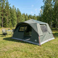 Sofort Zelt Olivegrün 365 x 280 x 200 cm Polyester und Stahl