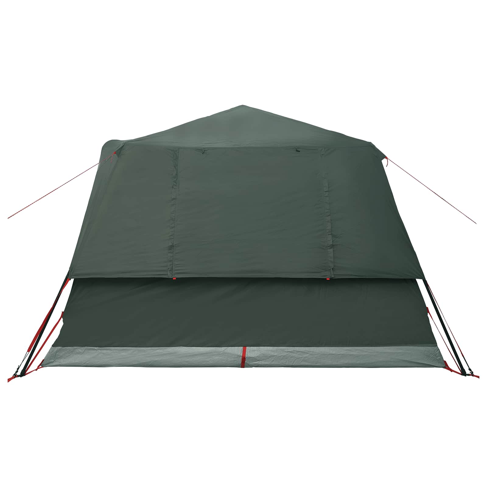 Sofort Zelt Olivegrün 365 x 280 x 200 cm Polyester und Stahl