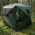 Huntingzelt Olivegrün 143 x 143 x 165 cm Polyester und Stahl