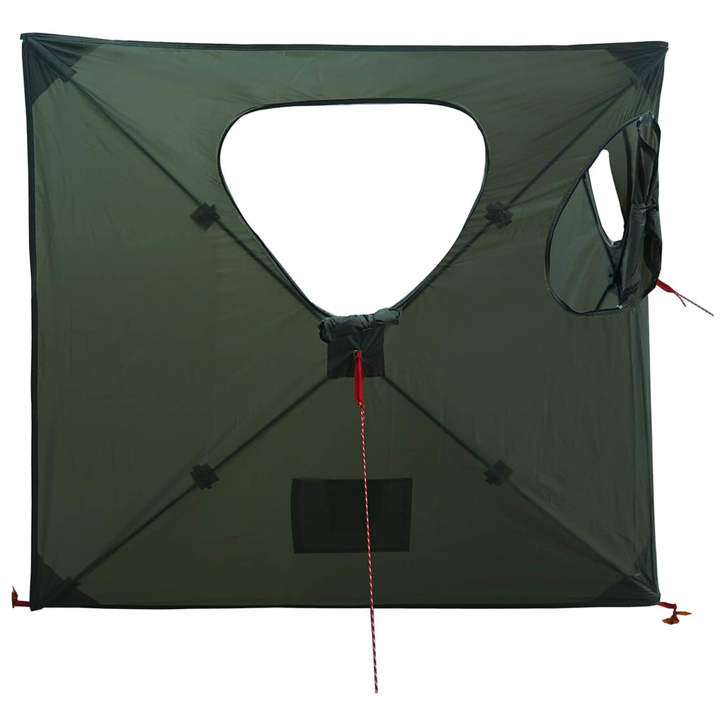 Huntingzelt Olivegrün 145 x 145 x 150 cm Polyester und Stahl