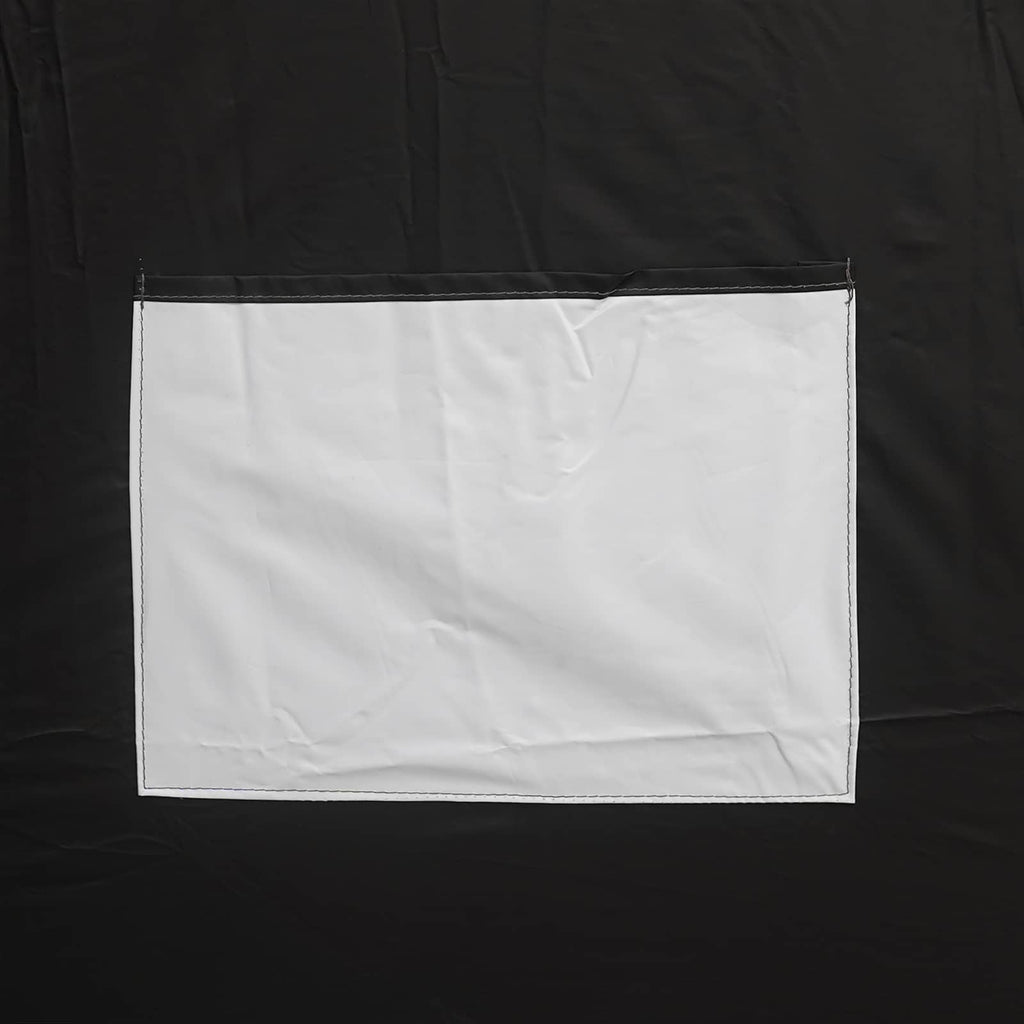 Huntingzelt mit Dach Weiß Blackout 145 x 145 x 150 cm