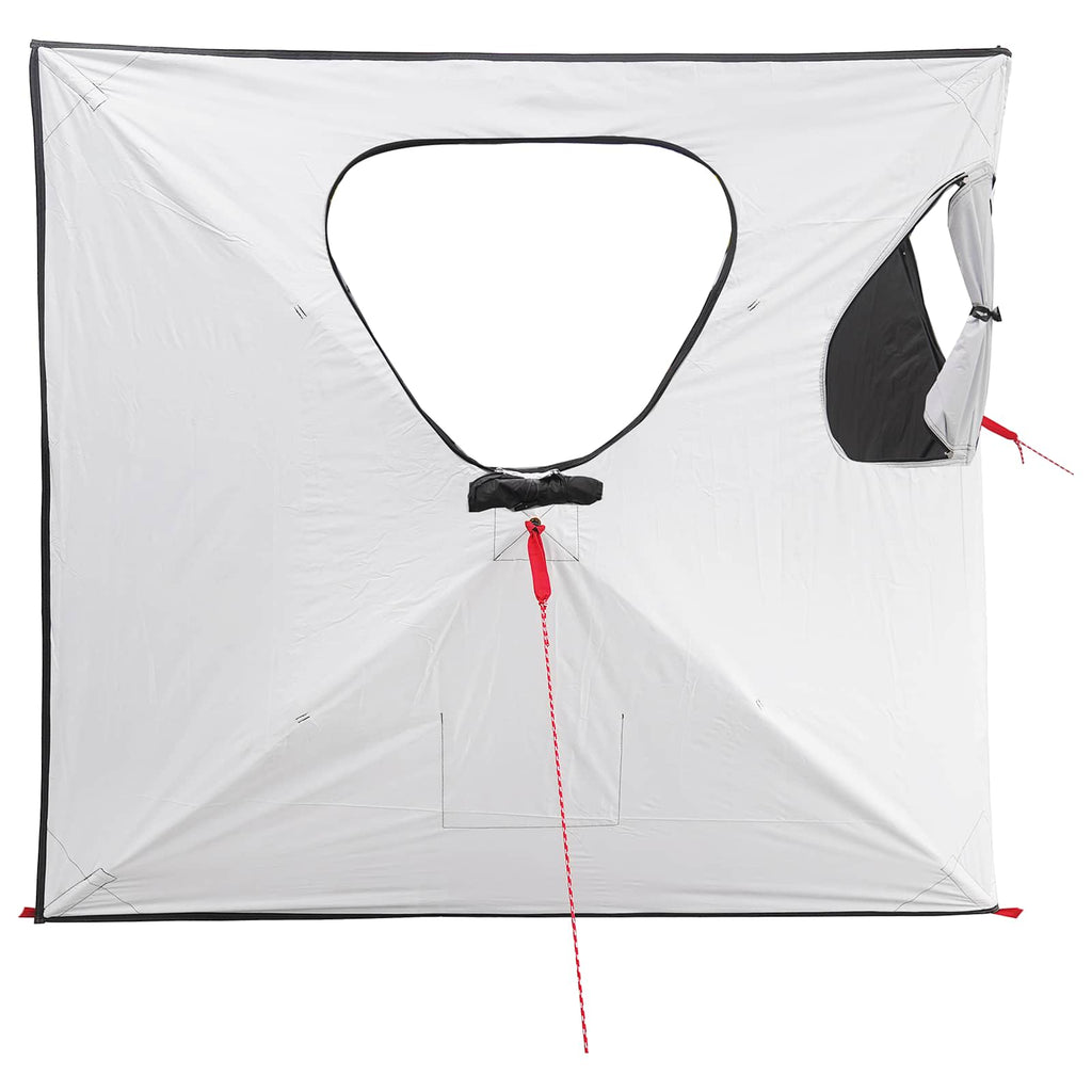Huntingzelt mit Dach Weiß Blackout 145 x 145 x 150 cm