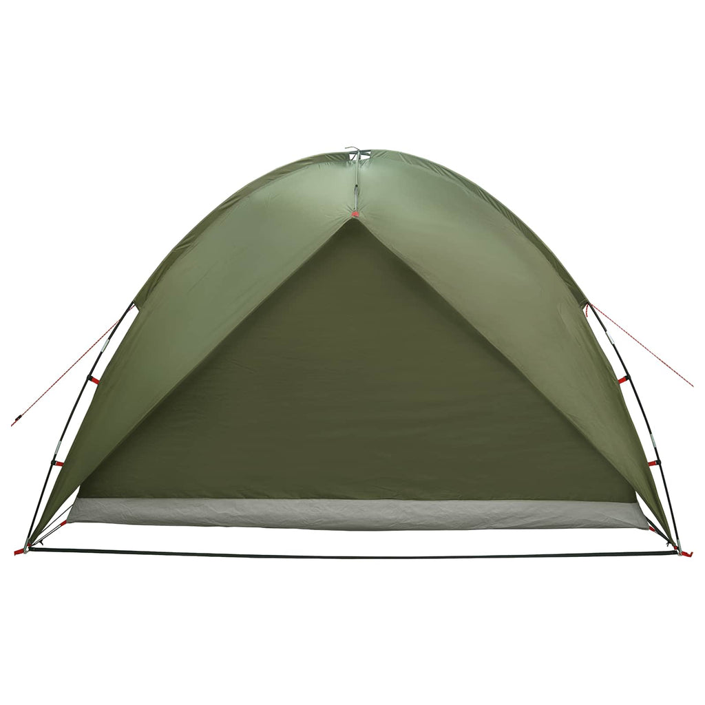 Campingzelt mit Regenhaube wasserdicht Kuppel Olive Grün