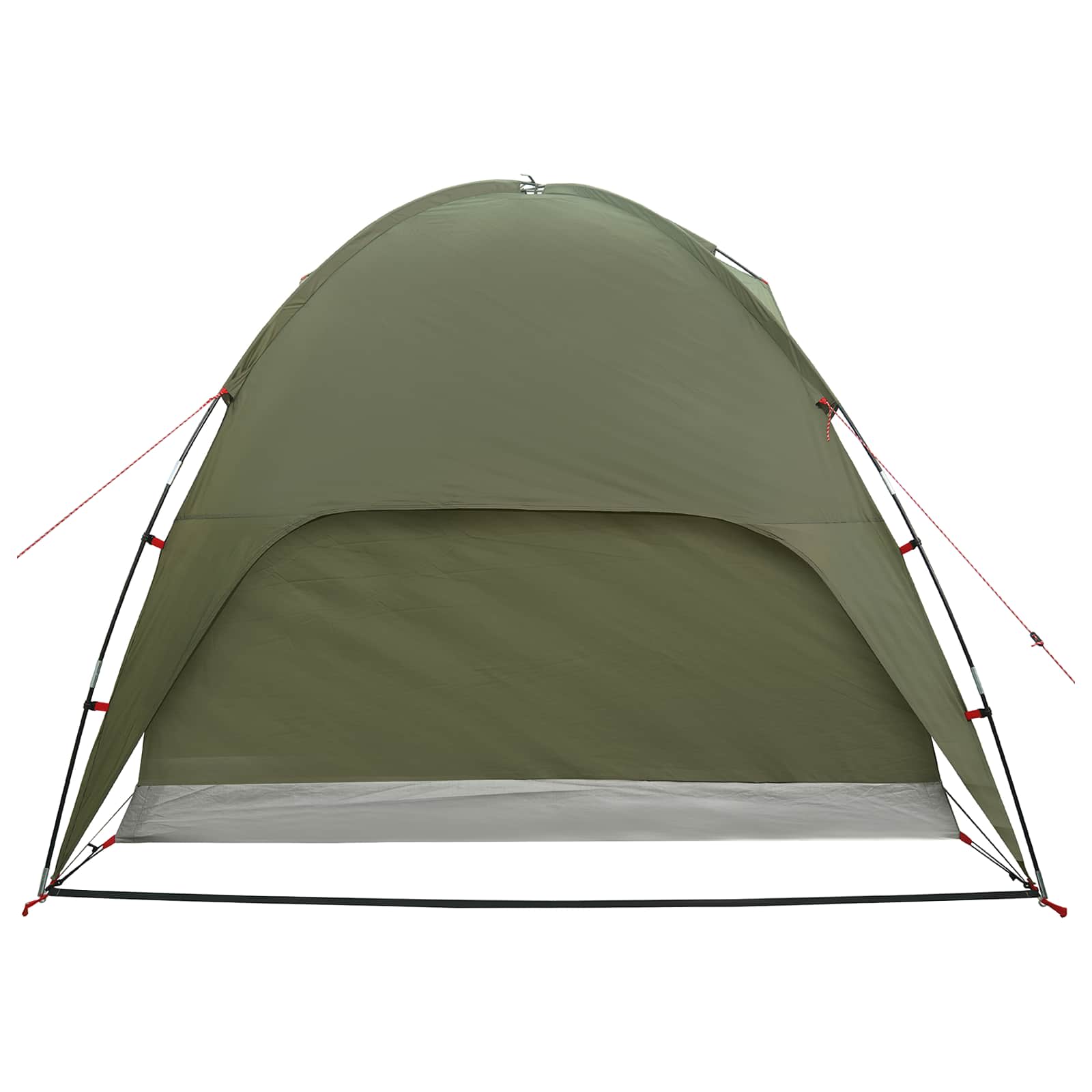 Campingzelt mit Regenhaube wasserdicht Kuppel Olive Grün